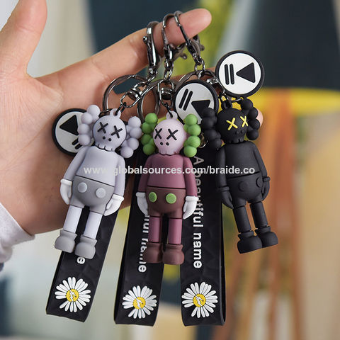 KAWS 3D Keychain Iconic Charm for Bags and Keys Bear 
