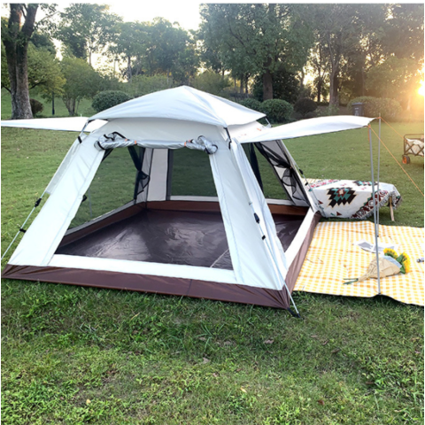 Automatic Outdoor Waterproof Beach Camping Tent Foldable Rainproof  Four-Sided 2-3 Person Camping Accessories Quick Folding Tents - China Camping  Tent Accessories and Tiendas Camping Tent price