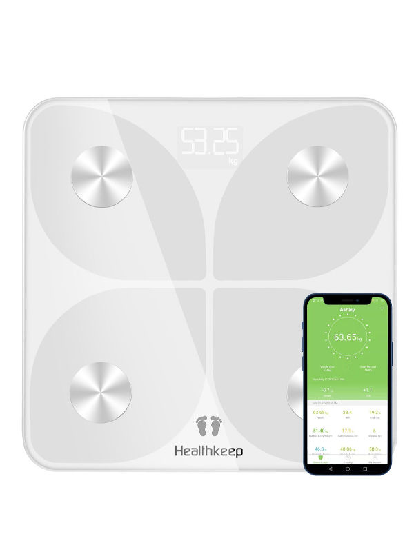 HKEEY Smart Weight Scale , Body Fat Scale, Bluetooth Smart Body