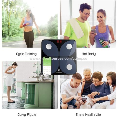 Buy Wholesale China Hot Popular Smart Scale Body Fat Bluetooth Bmi Bathroom  Scale Digital Scale Weighing & Smart Fat Scale at USD 7.9