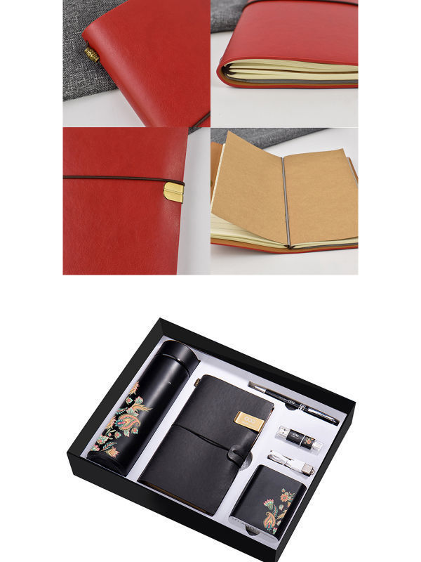 Customised Business Gift Soft Cover Notebook with Power Bank USB Flash  drive - China Notebook and Gift Notebook price