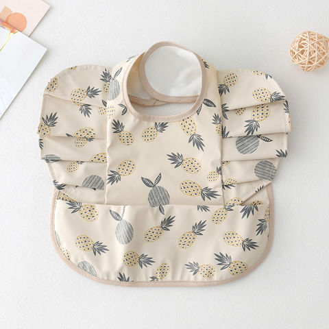 Nouveaux bavoirs lavables pour bébés, bavoirs d'alimentation imperméables pour bébés en gros