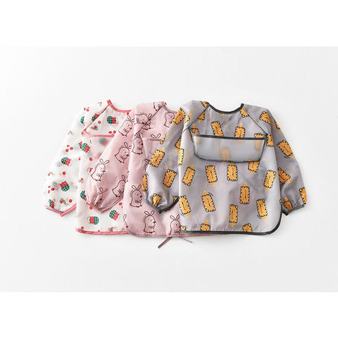 Bavoirs pour tout-petits, tablier de bébé imperméable, bavoirs pour vêtements d'enfants