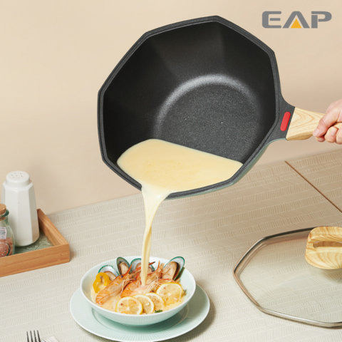 Buy Wholesale China Eap Octagonal Nonstick Frying Pan Skillet