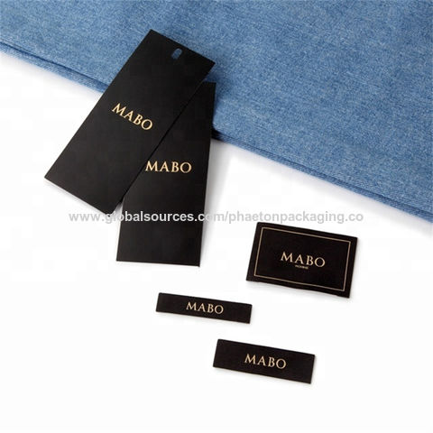 Bandes d'étiquettes de suspension en papier couché pour accessoires  vestimentaires pour hommes - Chine Étiquette à suspendre, accessoire de  vêtement