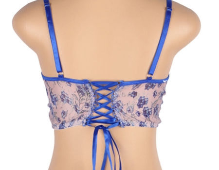 Women Lingeries-sexy Xxl Bra And Panty Sets Blue Plus Size Lingerie Set  Extra Large - Buy China Wholesale Plus Size Lingerie Set $6.85