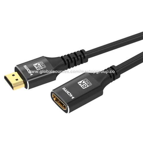 Buy Wholesale China 8k Hdmi 2.1 Cable 48gbps 1m In Black