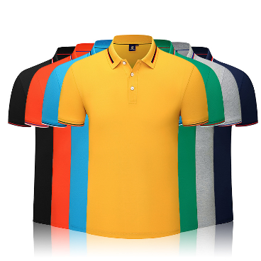 Customized logo lapel collar polo shirt 