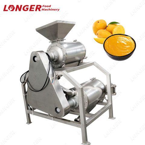 industrial fruit vegetable puree machine