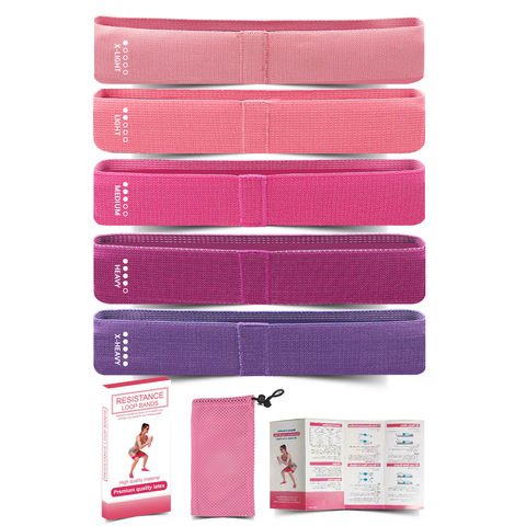 Sangles de yoga, mini bande de résistance au crochet, bande de traction de yoga, bande élastique de fitness, anneau de hanche