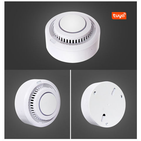 Tuya Smoke Detector Smokehouse Combination Fire Alarm Home Security System  Firefighters WIFI Smoke Alarm Fire Protection