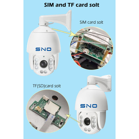 Fotocamera subacquea 4 in 1 da 2 megapixel zoom 30x ahd/tvi/cvi