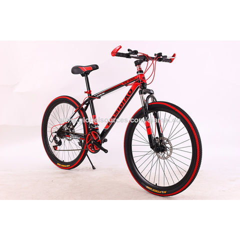  EUROBIKE Bicicleta de montaña de 29 pulgadas, marco de  aluminio, bicicleta de montaña para hombre de 21 velocidades, suspensión  delantera y frenos de disco duales para bicicleta MTB de hombre (verde) 