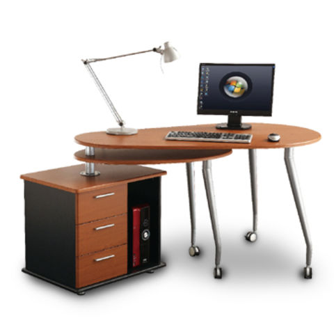 Escritorio para computadora con 3 cajones, bandeja extraíble para teclado,  escritorio de almacenamiento grande de 45 pulgadas, escritorio de oficina