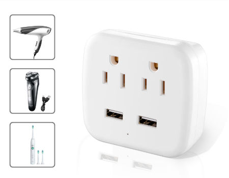 Achetez en gros Extendeur De Prise De Prise Multi Avec 4 Sorties  électriques Et 3 Ports Usb Chargeur Mural Cube, Chine et Extension De  Sortie à 1.8 USD