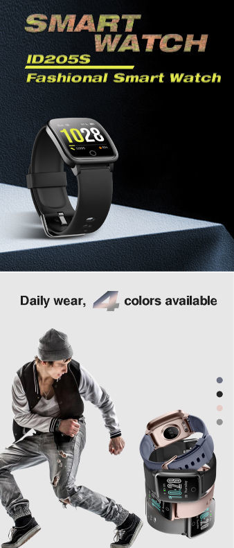 Id205s discount smart watch