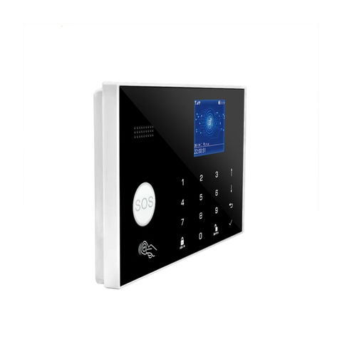 Wi-Fi GSM Alarm System 433MHz Home Burglar Alarm with TFT Touch