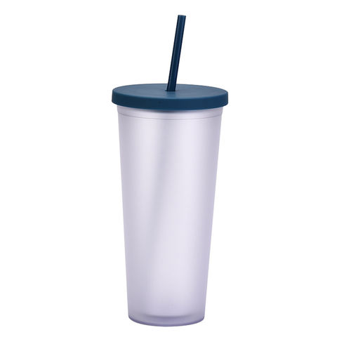 Custom Top Seller 16oz Colored Acrylic Reusable Cups with Lids and Straws  Double Wall Matte Plastic Bulk Tumblers - China Plastic Bottle and Plastic  Water Bottle price