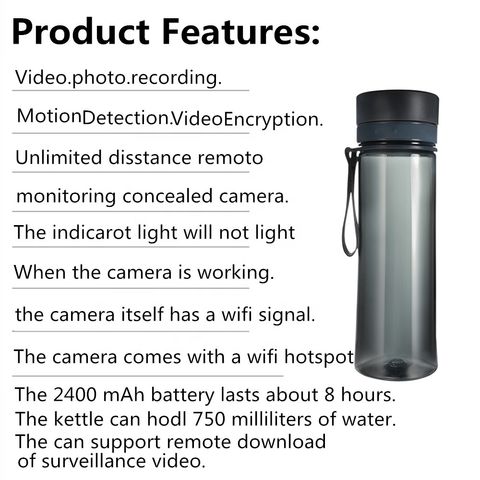 Buy Wholesale China Mini Camera Portable Office Water Cup Camera