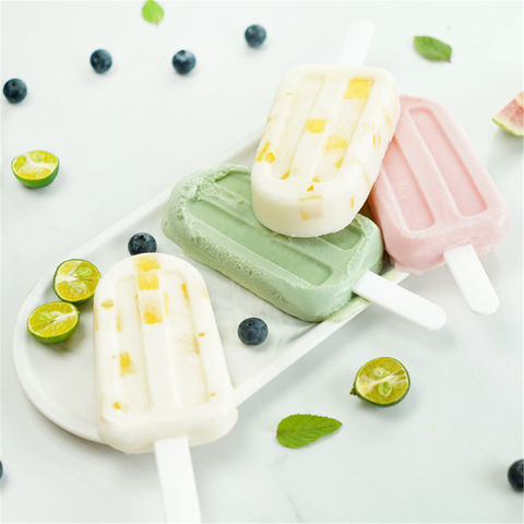 6pc Summer Popsicle Lollypop Mold Set Silicone DIY Ice Cream Popsicle Maker  Mold Ice Lolly Ice