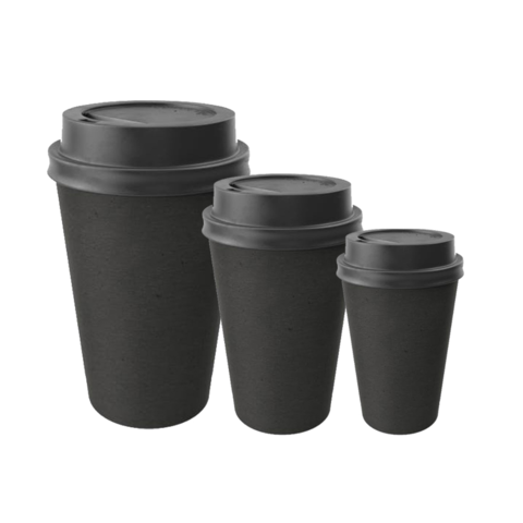 Copos de café de papel de parede dupla biodegradáveis de alta qualidade com logotipo personalizado OEM, 8oz 10oz 12oz 16oz