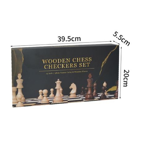 A set of 8in1 games board chess GR0424