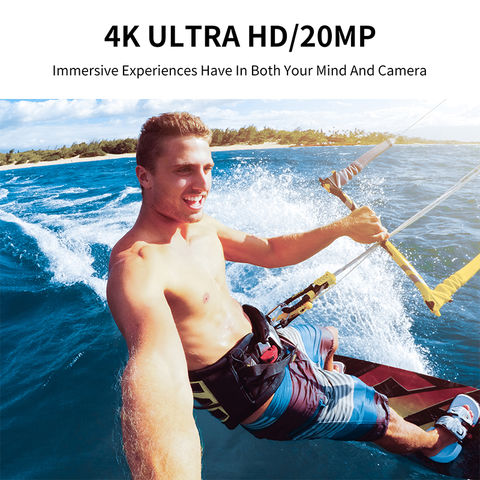 Cámara de acción EIS 4K 60fps 1080P 120fps 4K con filtro de 6 unidades, superventas de Amazon 2022