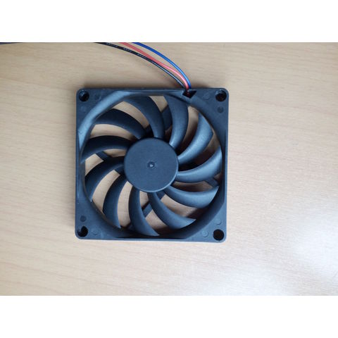 Mini ventilateur DC 12V 80x80x10mm, ED8010S (B) 12H, petit, mini, 5V, sans balais, axial USB