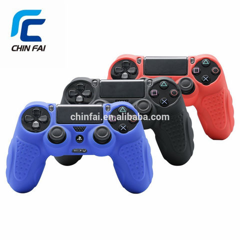 Buy Wholesale China Anti-slip Silicone Cover Protector Case For Ps4/ps4  Slim/ps4 Pro Controller With 8 Thumb Grips & Silicone Cover For Ps4 at USD  0.9