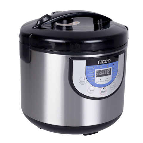 Buy Wholesale China 1.8l Stainless Steel Cylinder Rice Cooker With Stainless  Steel Inner Pot And Steamer & Rice Cooker at USD 7
