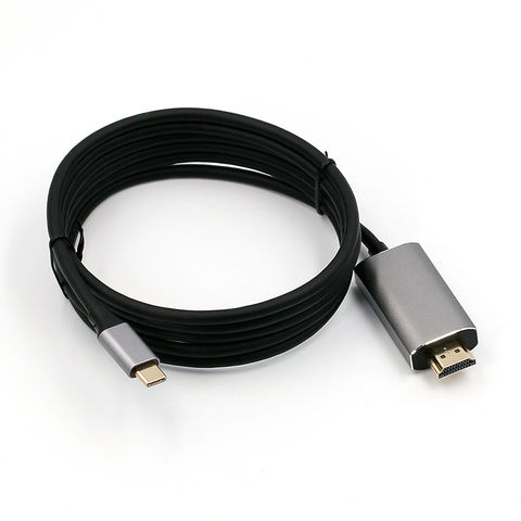 CABLE TYPE C USB-C HDMI Noir
