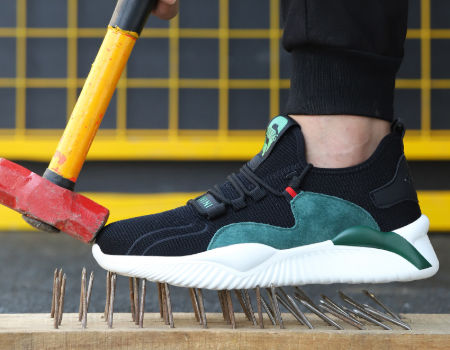 waterproof composite toe sneakers