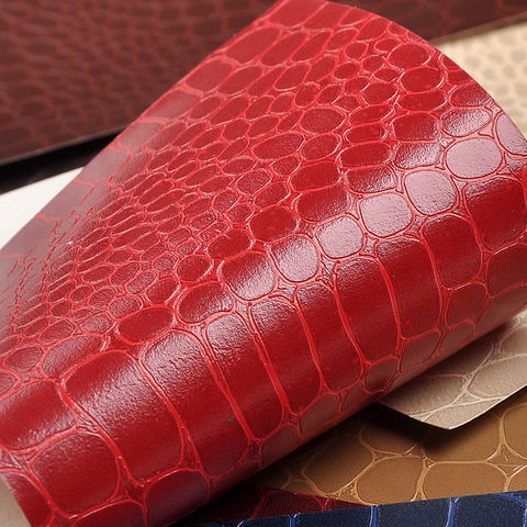 A6 Lizard Leather Binder Wallet Pink