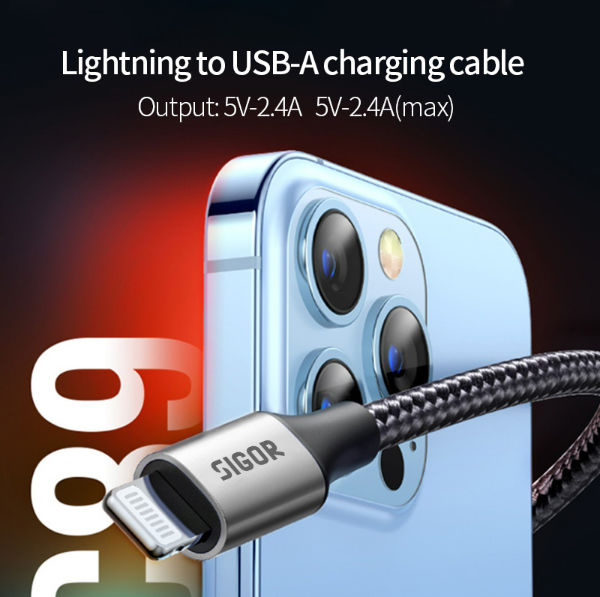 MFi Certification Lightning Cable 1m USB Lightning Charging Cable