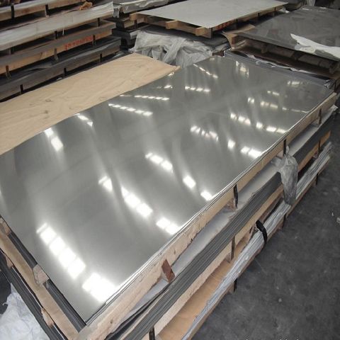 Placa de chapa de acero inoxidable adecuada para procesamiento de piezas,  adecuada para decoración industrial, 5 piezas, grueso: 0.039 in, 4.724 in x
