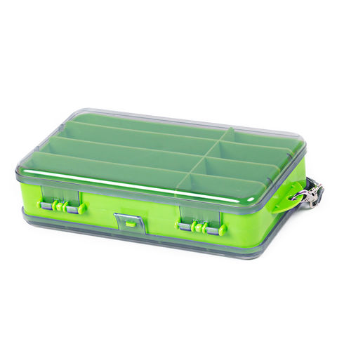 Fishing Box 12 Compartments Fishing Accessories Lure Hook Boxes Double  Sided Fishing Tackle Box - China Wholesale Fishing Box $1.1 from  Huangyuxing Group Co. Ltd