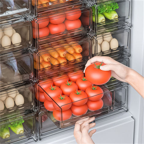 Storage Container Vegetables Refrigerator