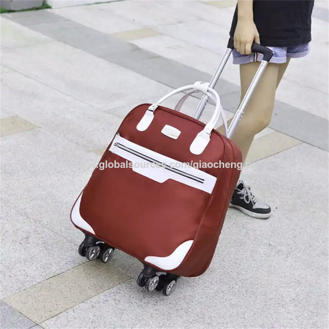 Buy Wholesale China Rolling Bag Wheeled Laptop Bags With Waterproof  Zippered Trolley Backpack School Travel Duffel Kids & Rolling Bags Office  Laptop at USD 12.7