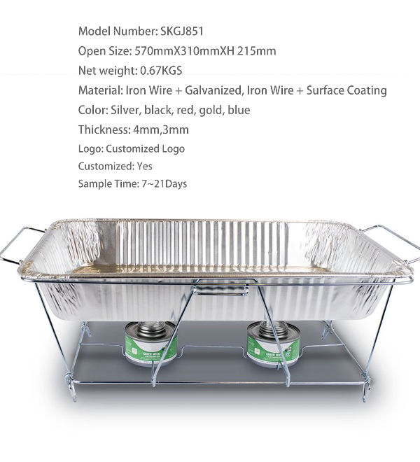 Buy Wholesale China Foldable Chafing Dish Buffet Chafer Food Warmer Wire  Rack & Foldable Chafing Dish at USD  | Global Sources