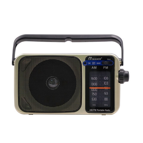 Radio De Poche Portable Am Fm À Transistor, Haut-parleur 5w, À