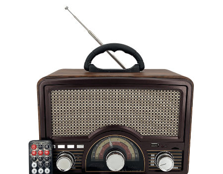 Buy Wholesale China Elegant Radio Old Fashioned With Best Reception Long  Range Portable Am Fm Radio With Remote Control & Vintage Style Radio at USD  12.5