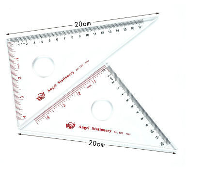 Sewing Wedge Ruler Ultrathin Acrylic Measuring Ruler With 60 And 120  Degrees DIY Quilting Template Transparent Triangle - AliExpress