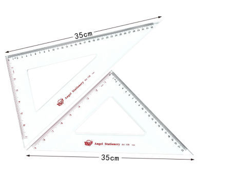 Buy Wholesale China Ruler Triangle Ruler 15/20/25/30/35/40/45/50