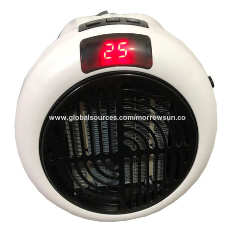 Buy Wholesale China Portable Handy Mini Wind Heater Pro Wall-outlet Digital  Plug In Cross Flow Electric Heater Air Fan W u0026 Electric Hot Wind Heater at  USD 8.5 | Global Sources