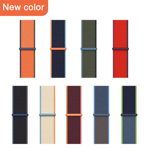 Correa de reloj de pulsera de tela de nylon, estilo Nato, correa de reloj personalizada