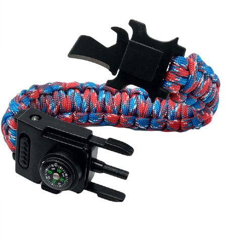 X-Cords Paracord Bracelet Survival Bracelet Kit W/ Jig make 10 parachute  cord