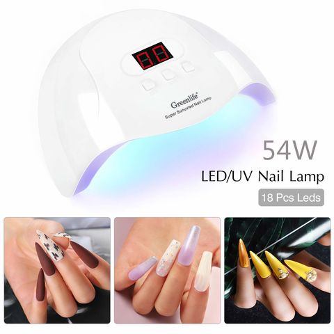 lv light nails