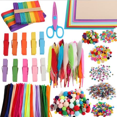 Bulk Colour Popsicle Sticks 1000pcs - The Make Company