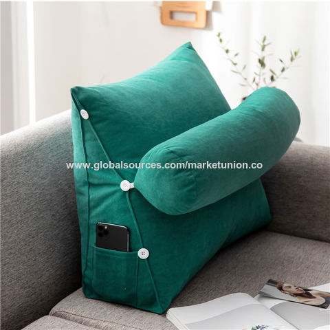 Buy Wholesale China Triangular Cushion Bed Head Pillow Large Back