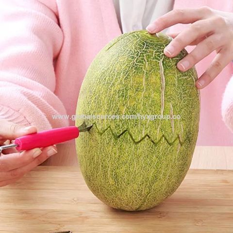 Stainless Steel Fruit Ice Ball Spoon Fruit Watermelon Cutter Melon